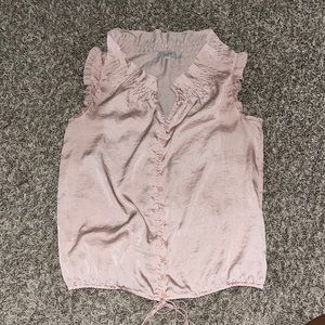 LOFT blush sleeveless top